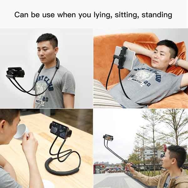 Lazy Neck Telefonholder - Fleksibel & Justerbar Luvikno