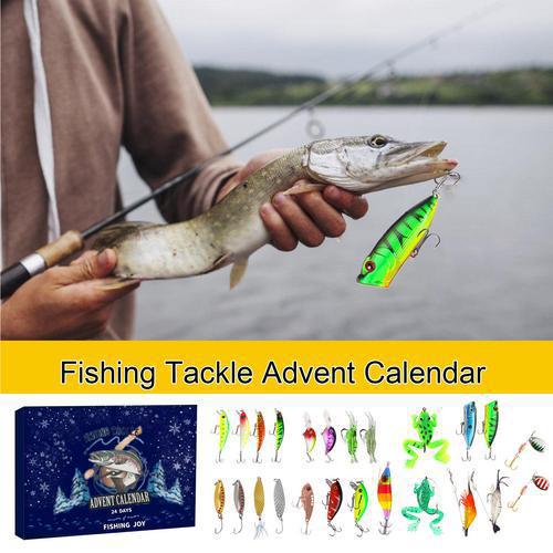 Luvikno | 24 Dager Jule Countdown Fiskestang Sett