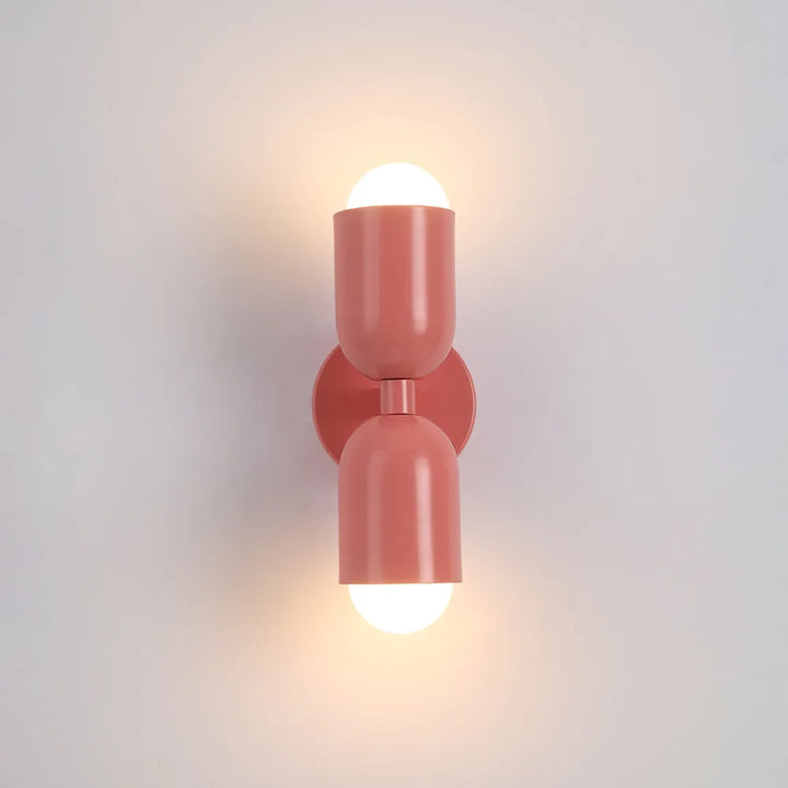 Vegglampe Skandinavisk Metall Innendørs Lampe Luvikno