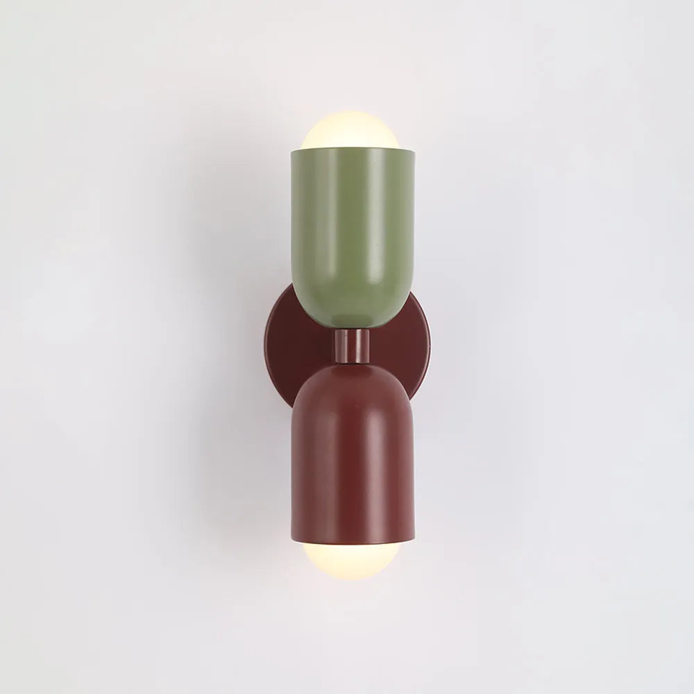 Vegglampe Skandinavisk Metall Innendørs Lampe Luvikno