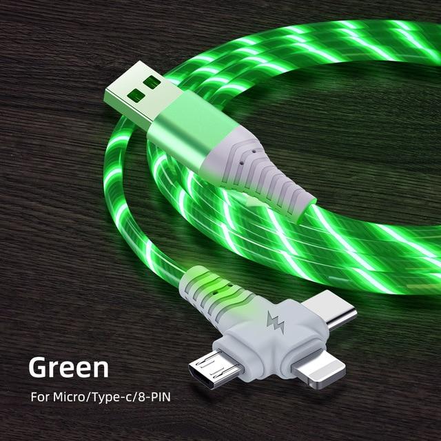 3 i 1 LED Flytende Lading Kabel | Luvikno