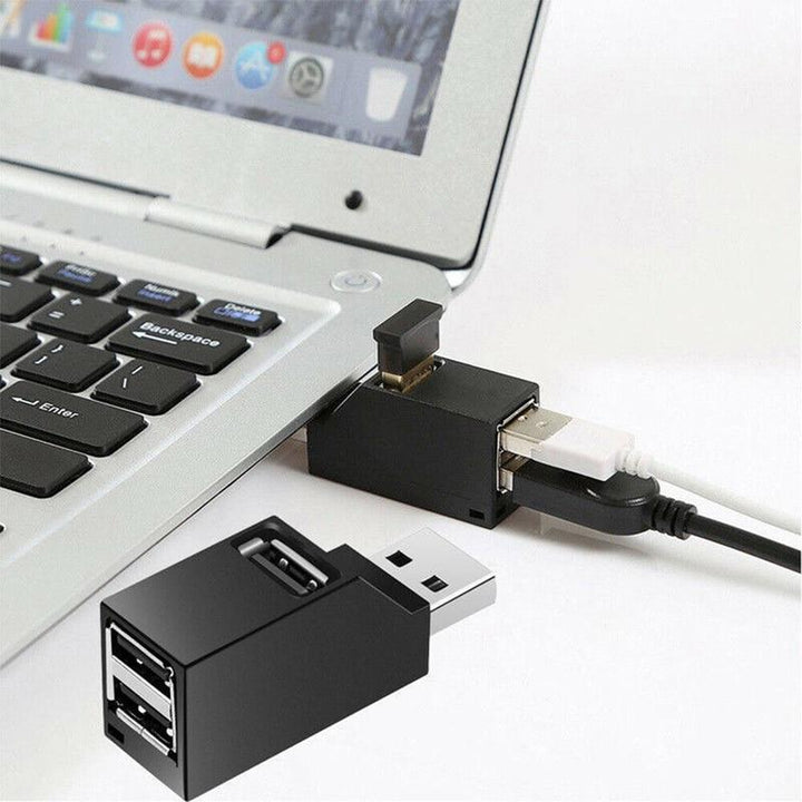 3-Port Liten USB Hub | Luvikno
