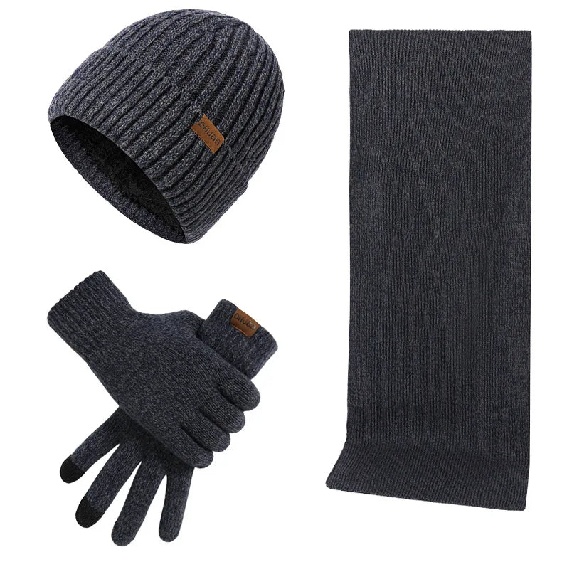 ArcticStyle – Trendy Vintersett med Lue og Vanter Luvikno