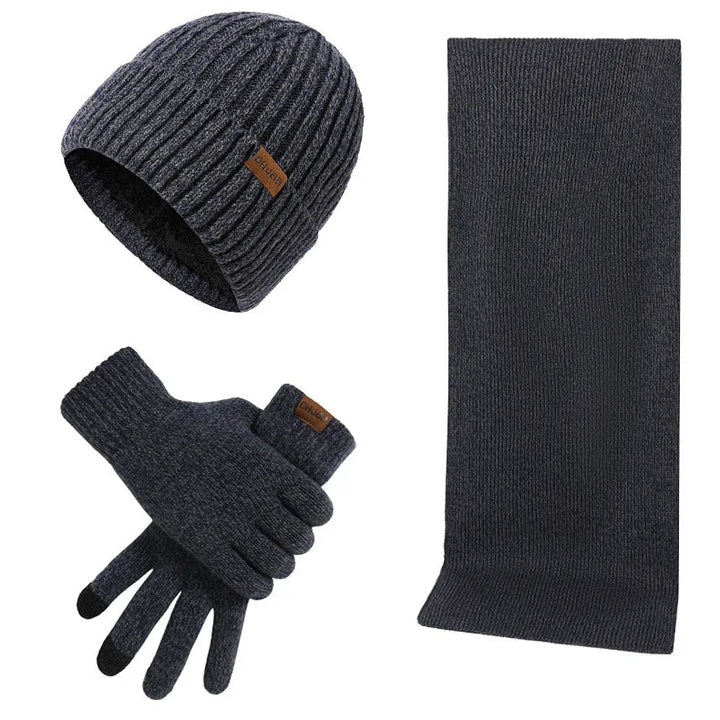 ArcticStyle – Trendy Vintersett med Lue og Vanter Luvikno
