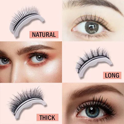 EasyLash selvklebende falske øyevipper | Luvikno