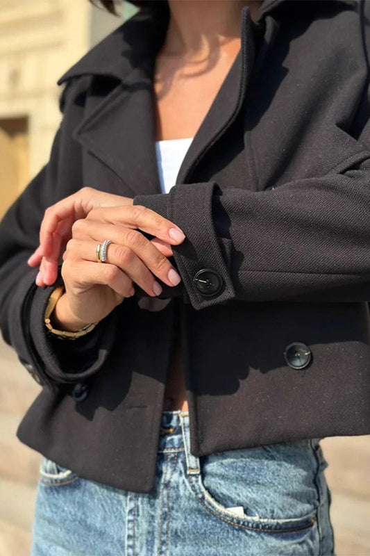 Luvik | Trench-stil kort jakke