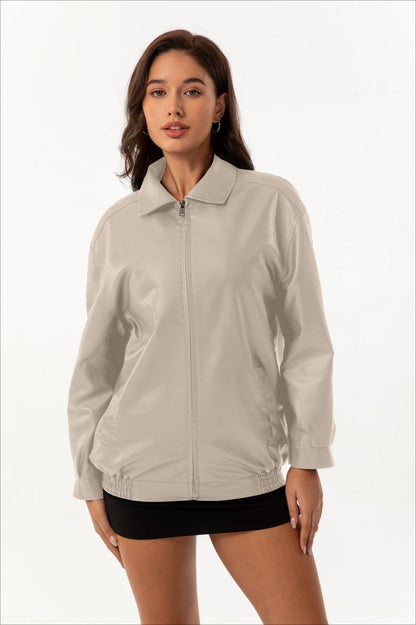 Luvik | Käänteinen nahkatakki