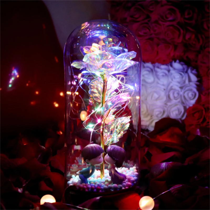 Glistening rose ornaments fortryller romantisk | Luvikno