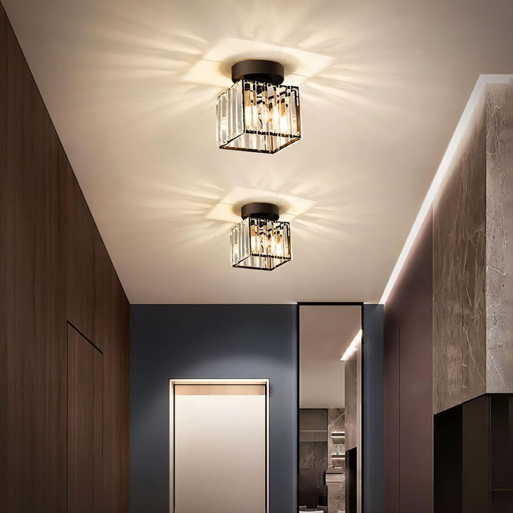 Luvikno | Krystallglass Taklampe for Moderne Interiør