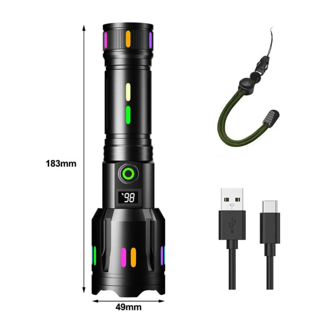 LumenPro – Kraftig LED Lommelykt for Eventyr Luvikno