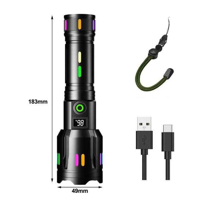 LumenPro – Kraftig LED Lommelykt for Eventyr Luvikno