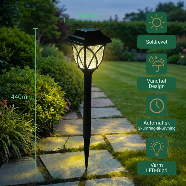LumaPath Solar Light for Garden Paths | Luvikno