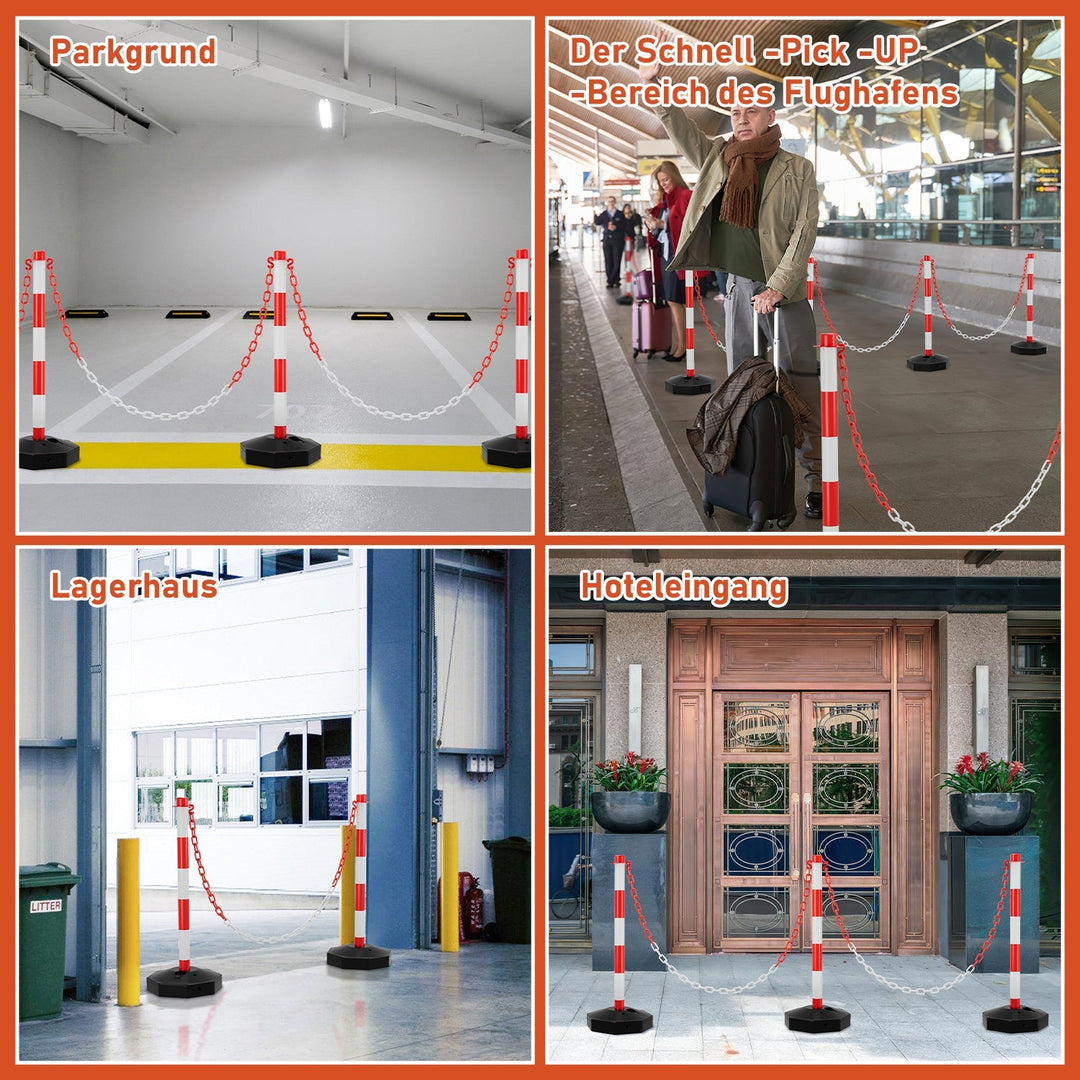 Barrier post chain post with chain length 1.4 m | Luvikno