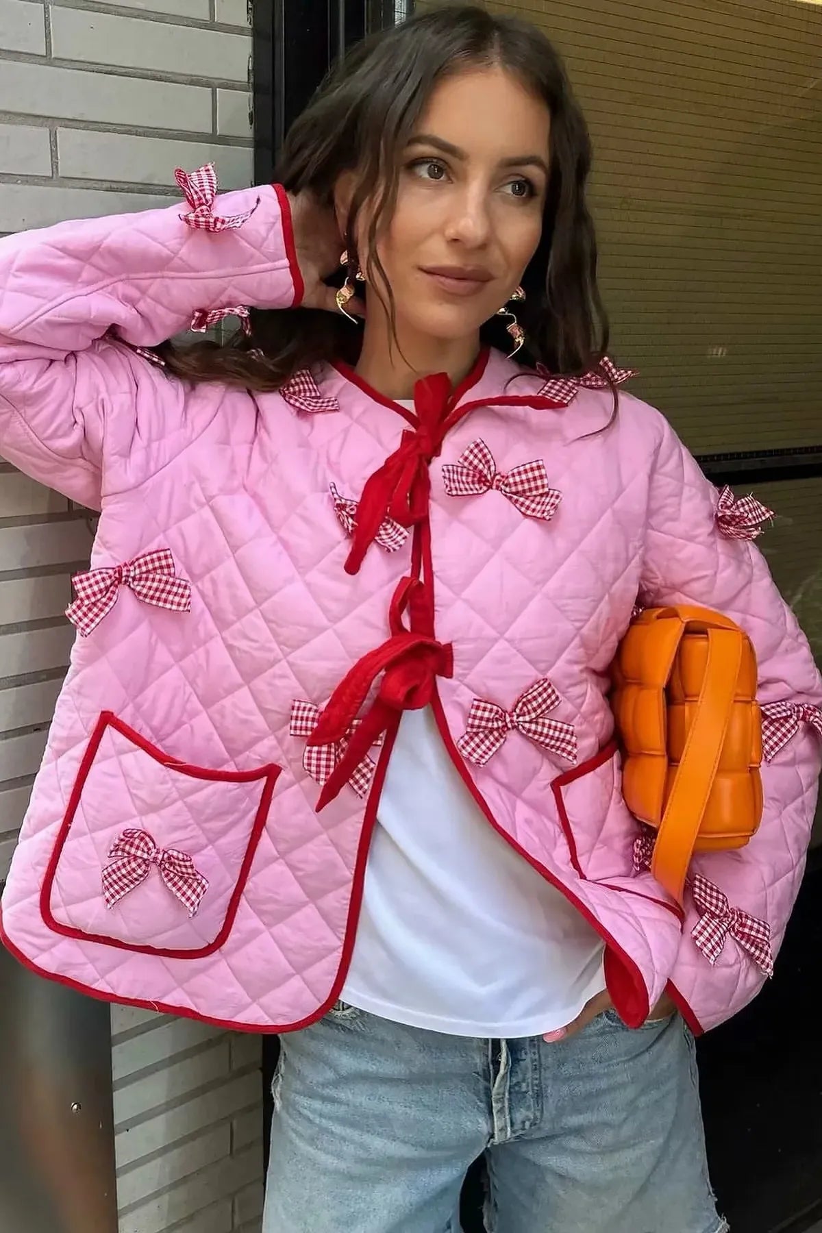 Luvik | Päivittäinen Yksivärinen Taskukauluskukko Decor O-Kaula Ulkovaatteet