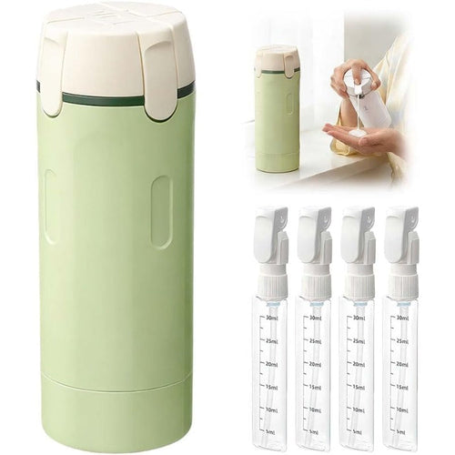 4-i-1 Reise Toalettartikler Dispenser Luvikno