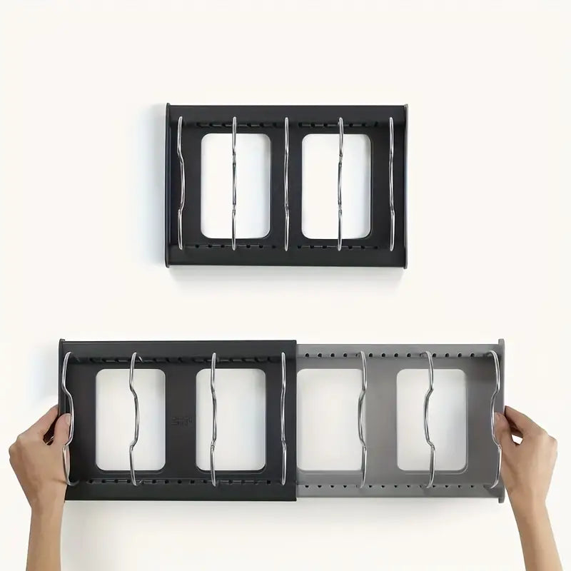 NeatStack Kjøkkenutstyr Organizer Justerbar Plassbesparende Oppbevaring | Luvikno