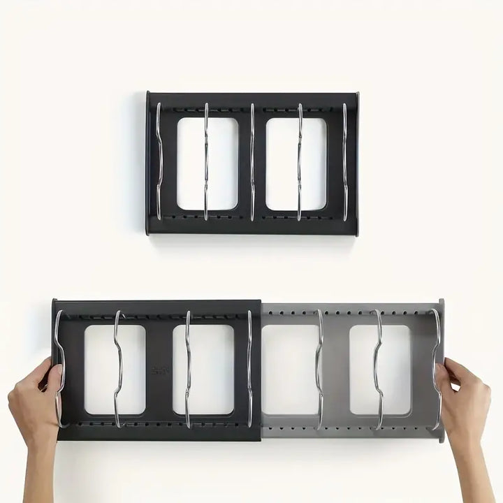 NeatStack Kjøkkenutstyr Organizer Justerbar Plassbesparende Oppbevaring | Luvikno