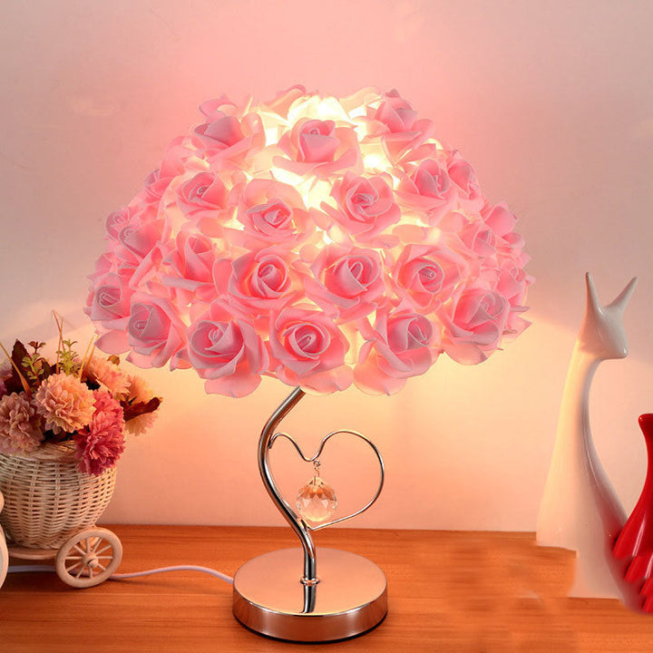 Romantisk Rose Lampe | Luvikno