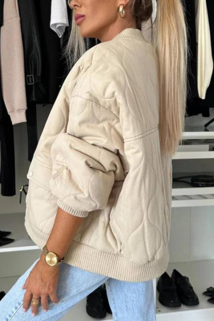 Luvik | Kauluksen nappikiinnitys pitkähihainen takki