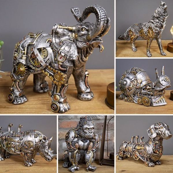 SteampunkBeasts - K kreative mekaniske dyr for dekorasjon Luvikno