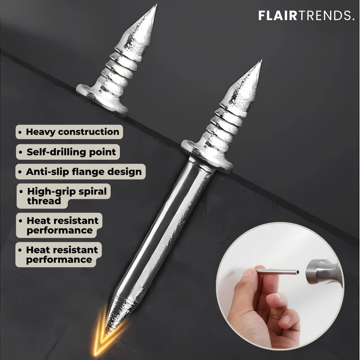 Luvikno | FixProX — Sterk Kraft Festing for Feilfrie Vegger uten Boring og Stress! (100 stykk)