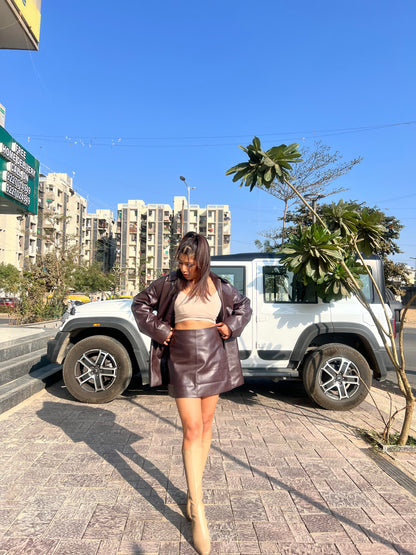 Luvik | pidempi takki & lyhyt hame köysisarja