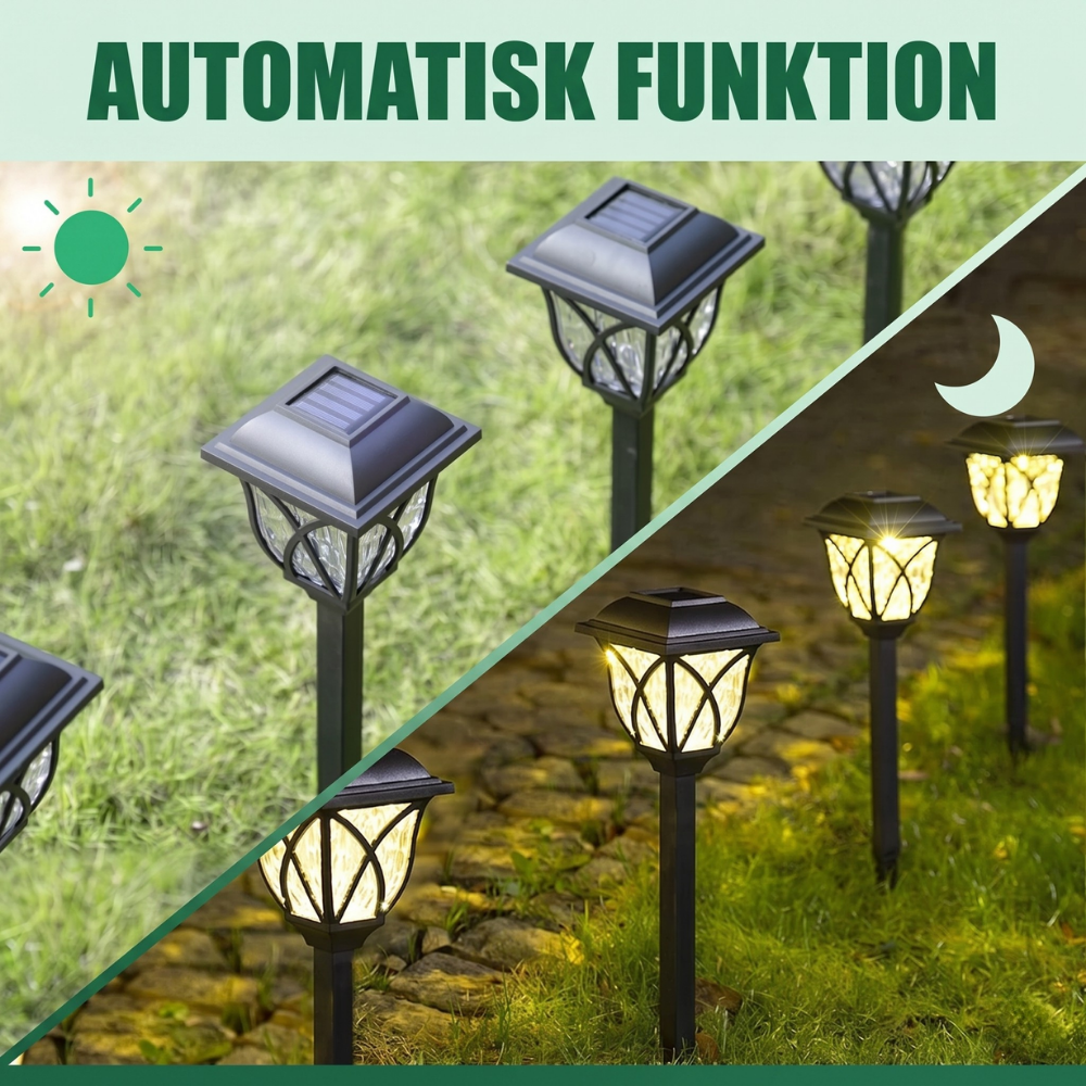 LumaPath Solar Light for Garden Paths | Luvikno