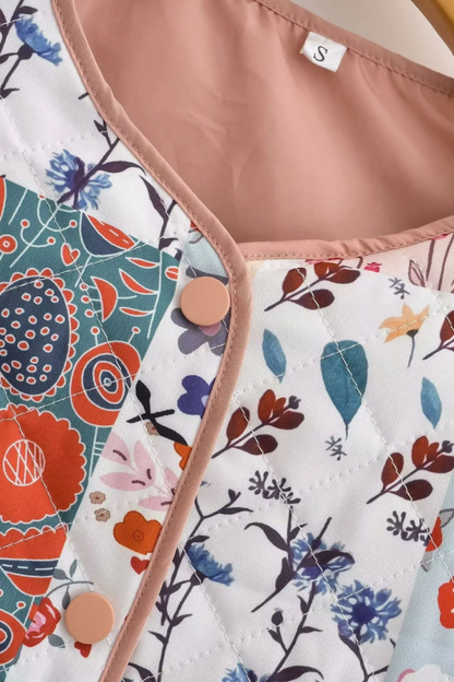 Luvik | Tulostettu puuvillatakki