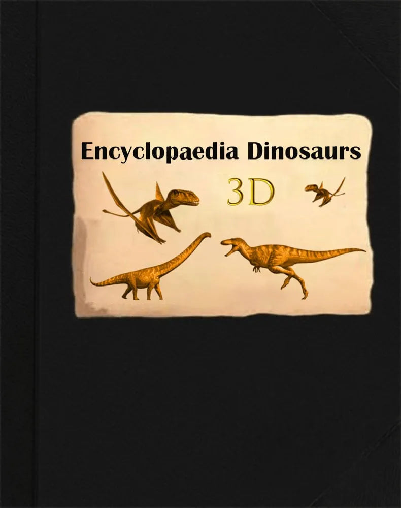 Luvikno | DinoWorld 3D Pop-Up Bok | Forhistoriske Dinosaurer & Havmonstre | Innbundet