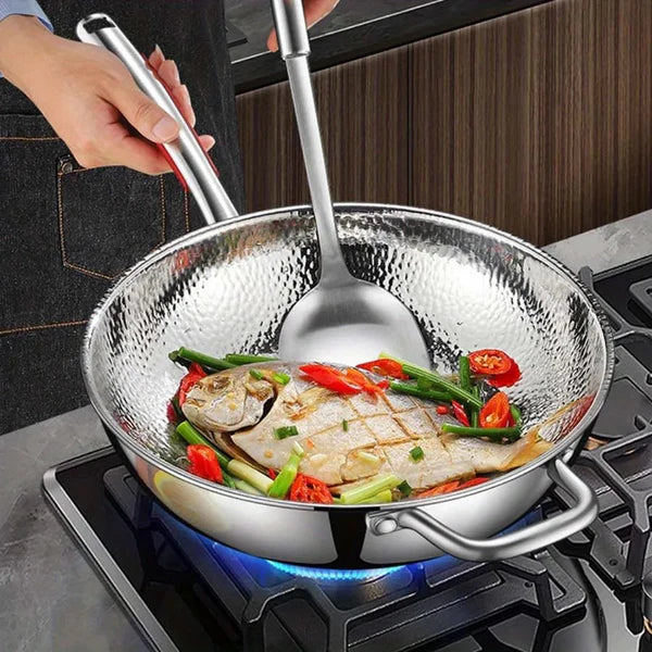 TitanFlair Wok — Steking uten å klebe for ubegrenset matlagingsglede | Luvikno
