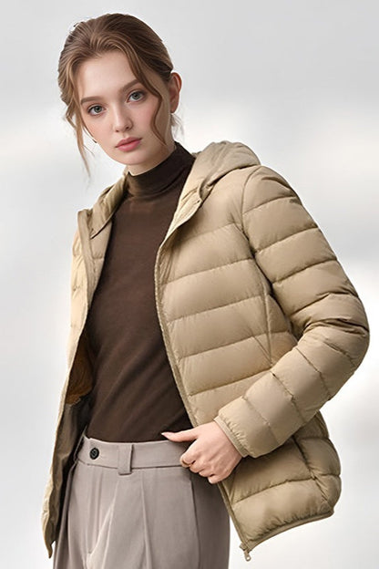 Luvik | Slim Fit Taskullinen Puffer-takki