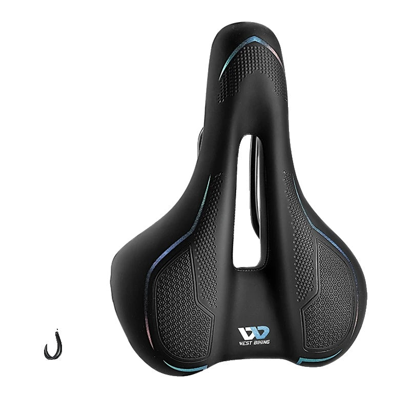 Luvikno | Komfortable støtdempende sykkelseter med hulldesign – Antiskli pute for MTB og landeveissykkel