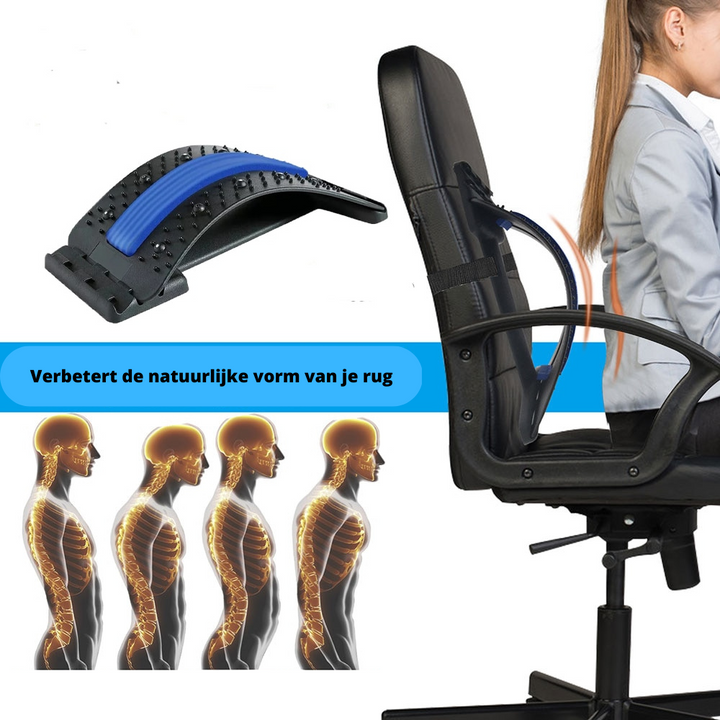 BackEase - Komfortabel Massasjeplank for Ryggsmerter Luvikno