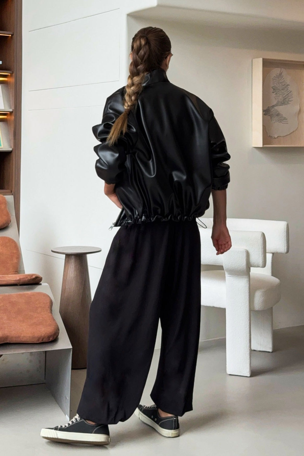 Luvik | PU Nahkamoottoripyörätakki