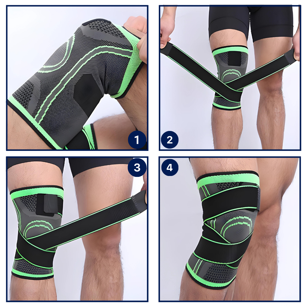 3D Knee Compression Support Luvikno