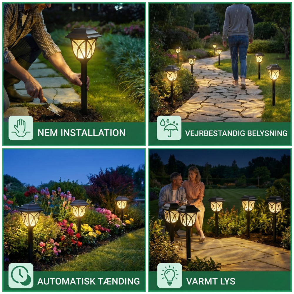LumaPath Solar Light for Garden Paths | Luvikno
