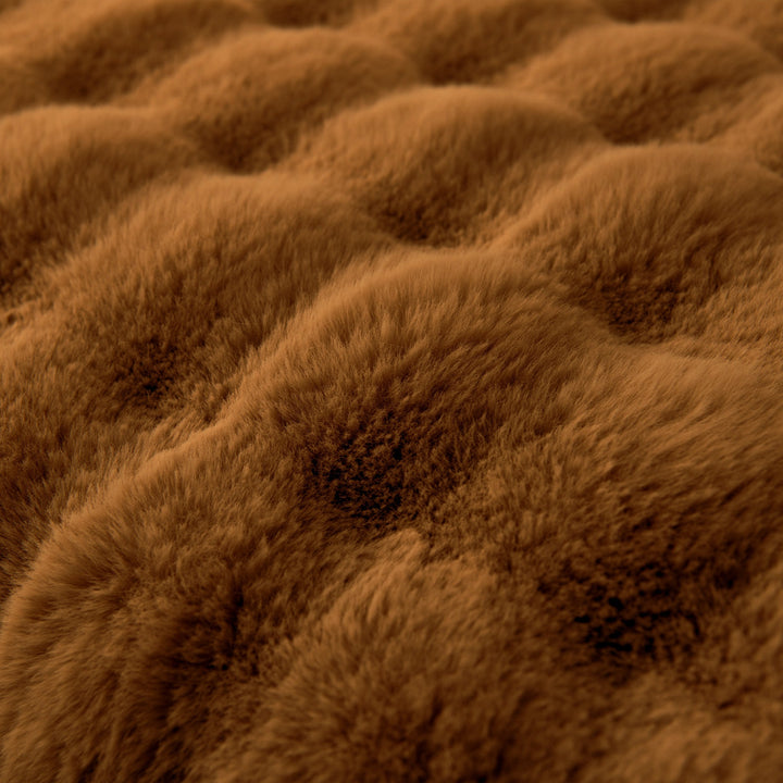 Luksus Ripple Faux Fur Sofa Deksel - Moderne, Stilig & Holdbar Sofa Beskyttelse | Luvikno
