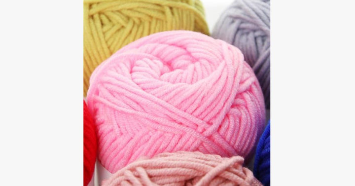 Melk Cotton Strikkegarn | Luvikno
