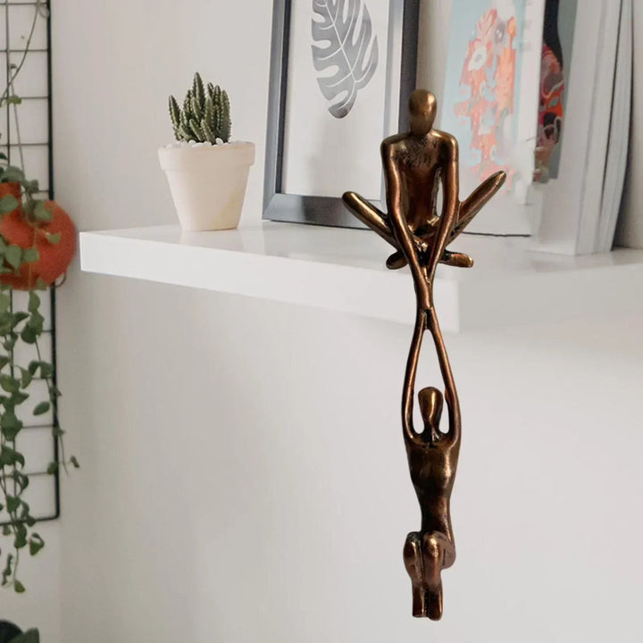 Luvikno | Evig Kjærlighet og Styrke | Skulptur Figur | Hjemdekorasjon | Unik Dekorasjon