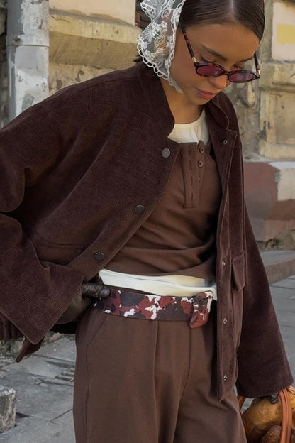 Luvik | Kaulustakki Yksirivinen