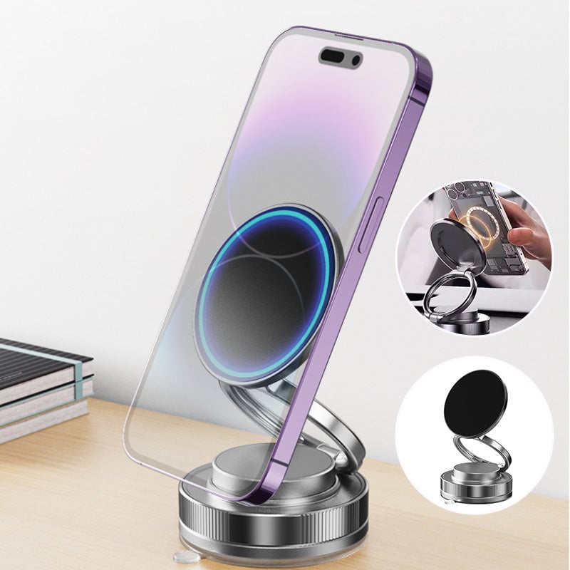 360° Justerbar Vakuum Magnetisk Telefonholder | Luvikno