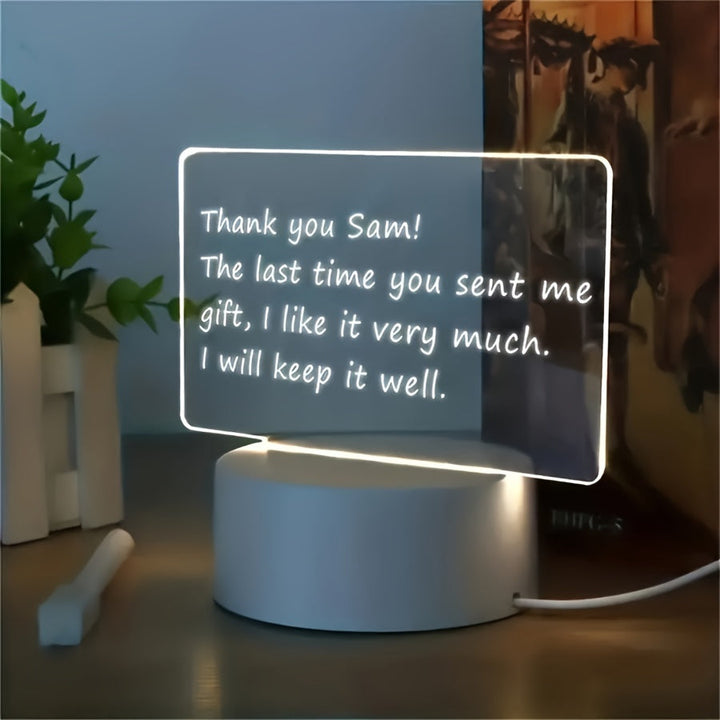 LumiBoard – Stilig LED-bordlampe med pennholder Luvikno