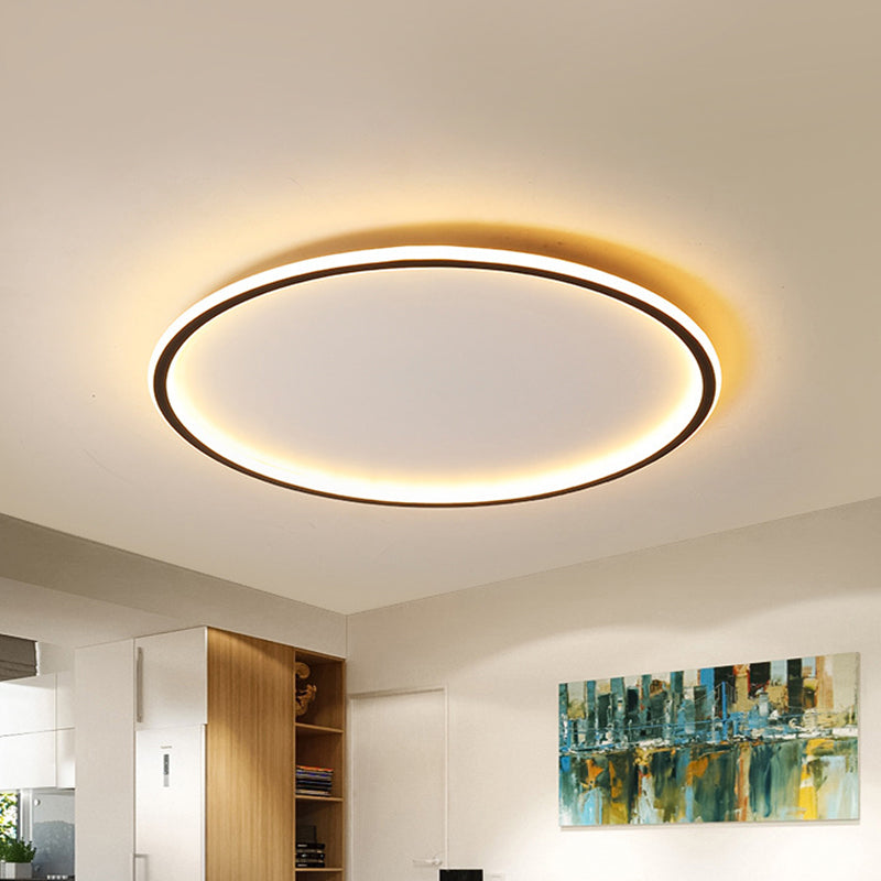 Moderne skandinaviske LED taklampe med fjernkontroll - Dimbar og energieffektiv | Luvikno