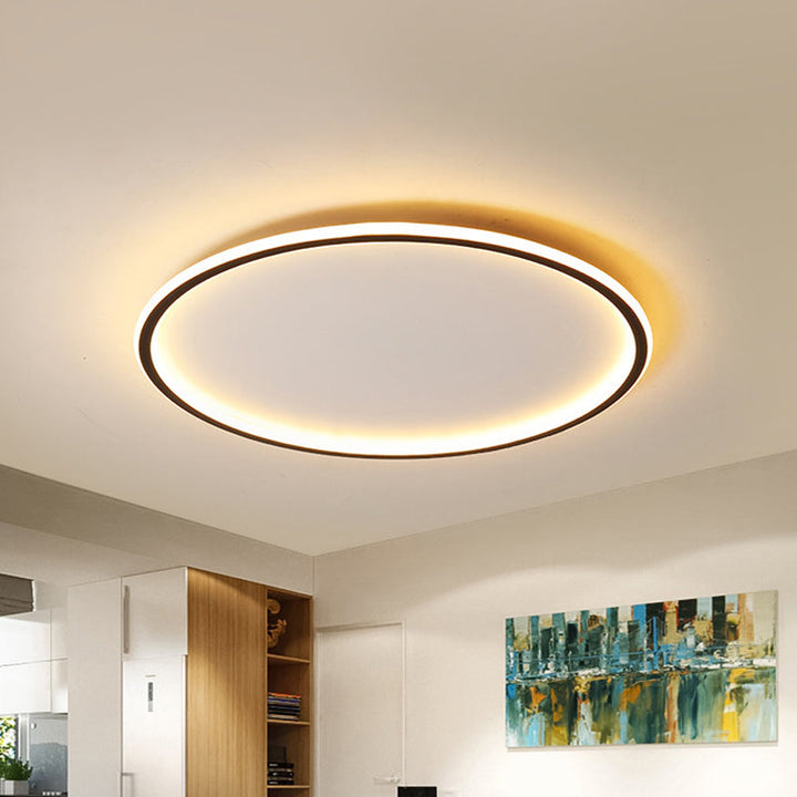 Moderne skandinaviske LED taklampe med fjernkontroll - Dimbar og energieffektiv | Luvikno