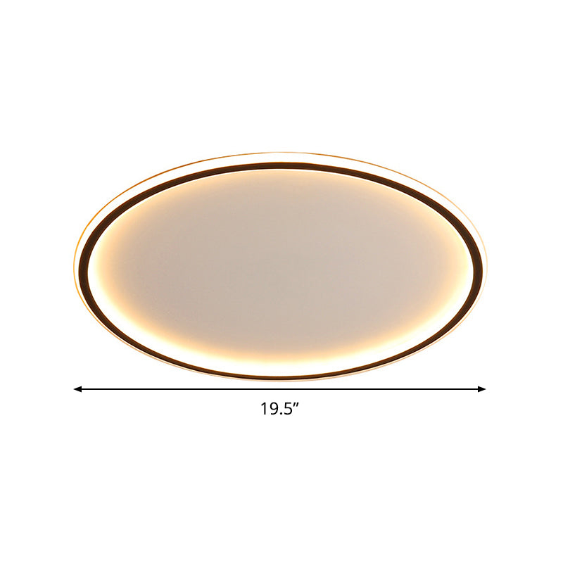 Moderne skandinaviske LED taklampe med fjernkontroll - Dimbar og energieffektiv | Luvikno