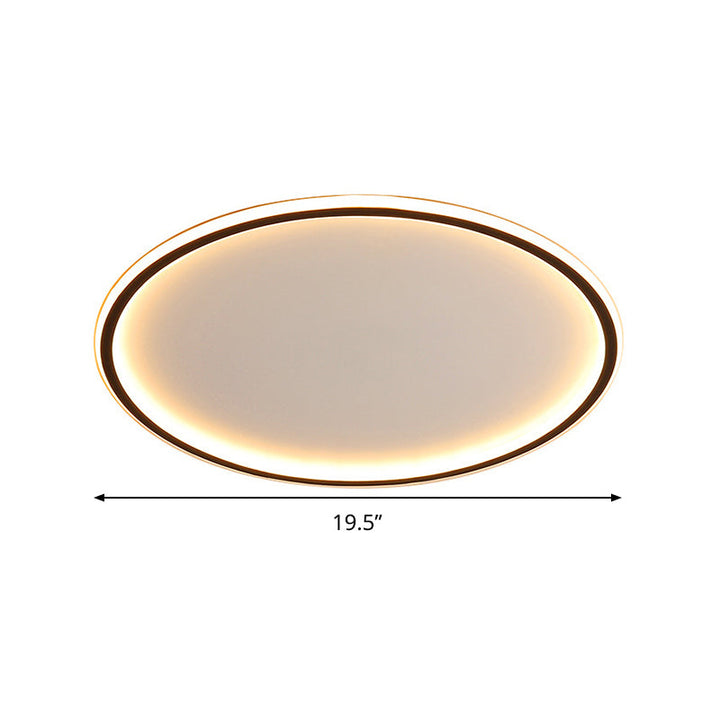 Moderne skandinaviske LED taklampe med fjernkontroll - Dimbar og energieffektiv | Luvikno