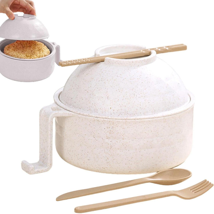 1200ml Mikrobølgeovn Ramen Skåler med Sil | Luvikno