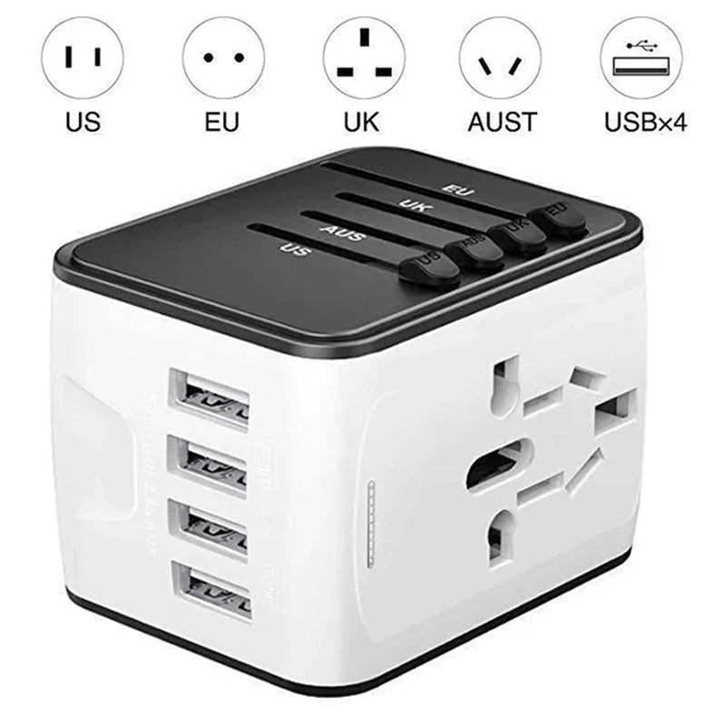 Luvikno | Universal Smart Travel Adapter Spenningsomformer