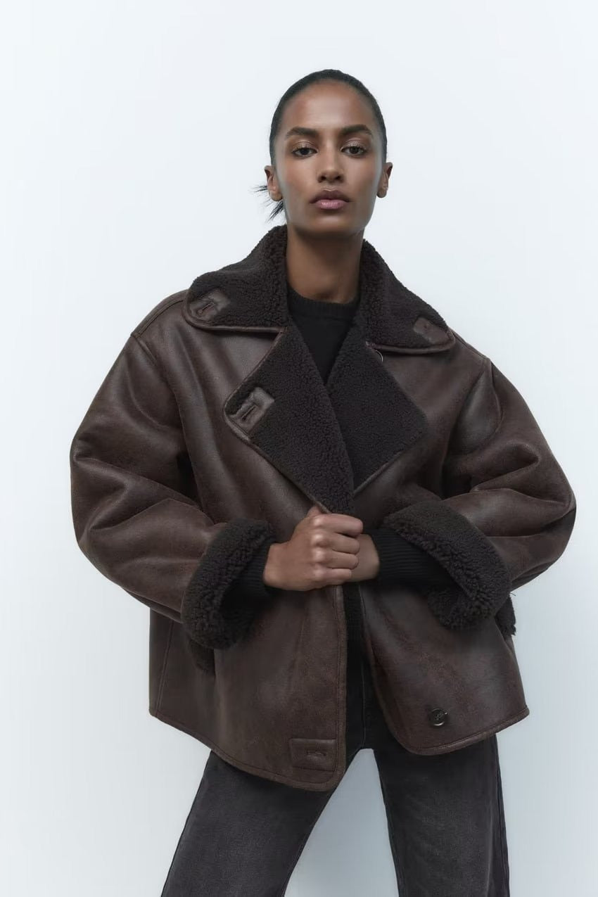 Luvik | Omvendt Shearling-jakke