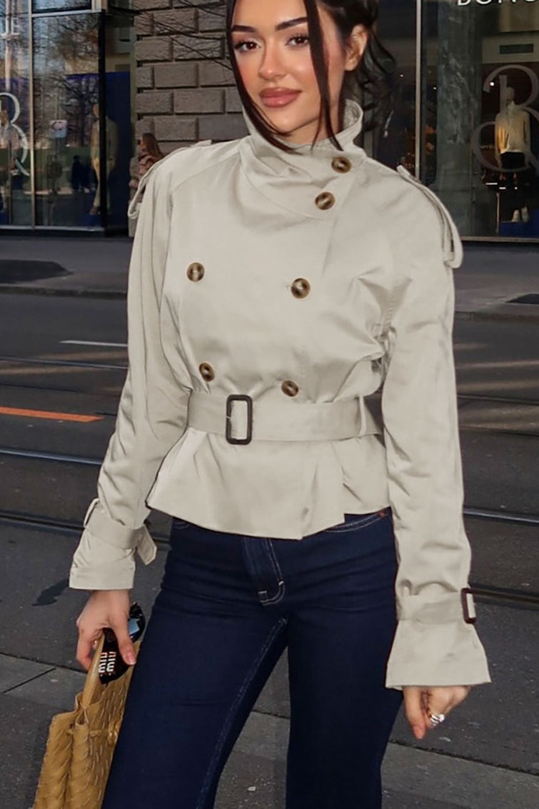 Luvik | Kauluspanta-Lyhyt Takki